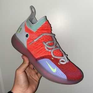 NIKE KD 11 EYBL PEACH JAM BASKETBALL SHOE